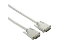 HAMA 1.5 m DVI Kabel, Grau