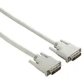HAMA 1.5 m DVI Kabel, Grau