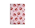 Wohndecke Kuscheldecke 110 × 150 cm für Alltag und Entspannung, Hello Kitty