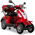Rolektro E-Quad 15 V.2-15 km/h Elektromobil 4-Rad - Seniorenmobil mit 50 km Reichweite - 1000W E-Mobil mit Zulassung