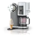 Ninja CREAMi NC701EU Scoop&Swirl Eismaschine, 2 Behälter, 13 Funktionen, Silber