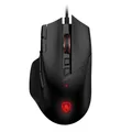 4038986630795 AOC AGM600 Pixart PWM3389 RGB 16000 DPI Kabelgebundene Maus Schwar