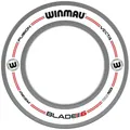 WINMAU Dartscheibe Schutzring – Pro Line Original Weiß Dart Surround