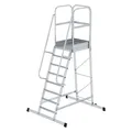 Munk Plattformleiter mit Rollen 8 Stufen (Plattformleiter, 390 cm) (303108)