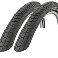 2 Stück Schwalbe Big Ben 27.5x2.00 Standard Reifen Schwarz Autoventil Schlauch