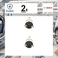 2x ORIGINAL® Bosch 0 221 124 001 Zündspule, Becherzündspule