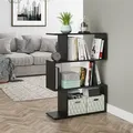 Raumteiler Levio, Schwarz, 70 X 97.4 Cm Vicco