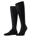 FALKE Herren Kniestrümpfe Energizing Cotton M Kh Baumwolle mit Kompression 1 Paar, Schwarz Black 3000, 47-48