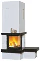HARK Kaminbausätze »Nebraska Bank Rechts«, 8 kW, Zeitbrand, Aufbaumaterial bis Raumhöhe 250cm inkl.