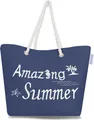 normani Bequeme Sommer-Umhängetasche, Strandtasche