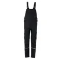 Planam  Norit Herren Latzhose schwarz/schwarz Gr. 50, 6520050