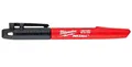Milwaukee MIL48223100 Feiner Permanentmarker, Schwarz