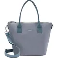 L.CREDI Handtasche Umhängetasche Pura Handbag Bleu blaugrau - Blau