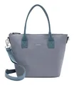 L.CREDI Pura Handbag Handtasche Umhängetasche Tasche Bleu blaugrau Neu