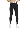 Formbelt lauftights Damen mit Taschen lang Sport Leggins Stretchhose Kompression Lauftights für Smartphone Plus Size Übergröße große Größe Wellness Leggins Yoga schwarz XXL