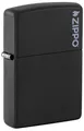 Zippo 1290005 Feuerzeug 218Zl Black Matte with Logo