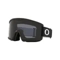 Oakley Herren Target Line L Ski-Brille, Black/Fire Iridium, One Size