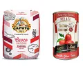 Antimo Caputo Tipo 00 'The Chef's Flour' Pizzamehl + Italian Gourmet Pomodori 100% italienisch Pelati Ganze Geschälte Pflaume Tomaten sauce dose 400g