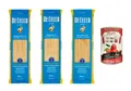 TESTPAKET De Cecco Pasta 1x Spaghetti n°12 1x Linguine n°7 1x Bucatini n°15 ( 3 x 500g ) + 1x Italian Gourmet 100% italienische geschälte Tomaten dosen 400g
