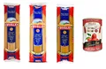 TESTPAKET Divella Pasta 1x Spaghetti Ristorante n°8 1x Linguine n°14 1x Bucatini n°6 ( 3 x 500g ) + 1x Italian Gourmet 100% italienische geschälte Tomaten dosen 400g