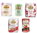 Farina Molino Caputo Nuvola Cuoco Pizzeria Pizza Napoli (3x 1kg) + Caputo Lievito Secco + Italian Gourmet Pomodori 100% italienisch Pelati Ganze Geschälte Pflaume Tomaten sauce dose 400g