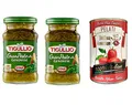 2x Star Tigullio GranPesto Pesto alla Genovese mit Basilikum 190 g Sauce Soße + 1x Italian Gourmet 100% italienische geschälte Tomaten dosen 400g