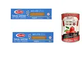 Barilla - Spaghetti n.5 Glutenfrei - 400g + Italian Gourmet 100% italienische geschälte Tomaten dosen 400g