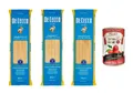 Testpaket De Cecco Pasta Spaghetti, Linguine, Bucatini 500g+1x Pelati 400g