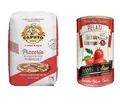 Farina Caputo Pizzeria Mehl 1kg+Italian Gourmet Pelati Geschälte Tomaten 400g