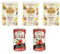 3x Caputo Semola Di Grano Duro Rimacinata 1kg+2x Italian Gourmet Pelati 400g