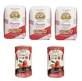 3x Farina Molino Caputo Pizzeria Mehl 1kg+2x Italian Gourmet Pelati 400g