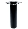Möbelfuss schwarz Möbelbein 15 cm Sockelfuss höhenverstellbar Schrankfuss *540