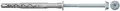 fischer Langschaftdübel SXRL 14 x 200 FUS Sechskantschraube mit U-Scheibe E Einzelpreisauszeichnung; mit Schraube Dübellänge: 200 mm|Nutzlänge: 110, 130 mm|Min. Bohrlochtiefe bei Durchsteckmontage: 215 mm|Profi / DIY: DIY Einzelausp.