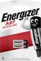 Energizer Alkaline Spezialbatterie A 27 1,5 V, 2er Pack  Batterie