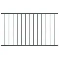 vidaXL Zaunelement Woerden Pulverbeschichteter Stahl 1,7 x 1 m Anthrazit NEU