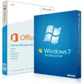 Windows 7 Professional + Office 2013 Home & Business + LizenzschlÅssel