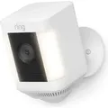 Ring Spotlight Cam Plus Battery, IP-Sicherheitskamera, Draußen, Kabellos, Decke/Wand, Weiß, Box - Weiß
