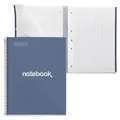 MIQUELRIUS Eco Emotions Collegeblock DIN A4 kariert blau A460437