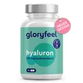 gloryfeel® Hyaluron Kapseln - 525mg Hyaluronsäure/Kapsel - 500-700 kDa - 90 vegane Kapseln