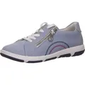 Rieker Schnürhalbschuhe in blau, Gr. 36 - Blau - 36
