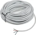 Verlegekabel für RGB LED-Stripes, 3,5mm, 10m, 4 adrig-rot-grün-blau-schwarz, rund
