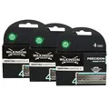 Wilkinson Quattro Essential 4 Precision Sensitive 3 x 4 Klingen Set