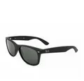 Ray-Ban Sonnenbrille Ray-Ban New Wayfarer RB2132 622 Rubber Black Green