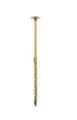 5907708175267 WKRĘT DO DREWNA Z KOŁNIERZEM NA TORX OCYNK ŻÓŁTY 5*40MM T25 UN