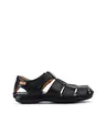 Pikolinos Flache Sandalen in Leder TARIFA für Männer Farbe BLACK