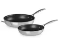 LE CREUSET Pfannen-Set 3-Ply Pfannenset 24+28cm 2tlg