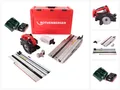 Rothenberger PIPECUT mini Akku Universal Säge 18 V 125 mm + 1x Akku 4,0 Ah + Ladegerät + Führungsschiene + Koffer ( 1000003398 )
