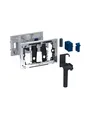 Geberit insert blue tabs chrome