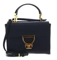 COCCINELLE Handbag Grainy Leather Umhängetasche Midnight Blue dunkelblau