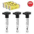 3X NGK U5015 ZÜNDSPULE ZÜNDMODUL FÜR VW GOLF POLO PASSAT AUDI A4 A3 SEAT SKODA